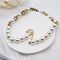 Collane dei gioielli di modo di Moissanite della perla intorno a forma del cerchio per le donne