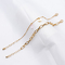 L'abitudine di lusso della corda di Cuban Link ha bordato il legha d'oro acrilico delle perle dei braccialetti 20mm