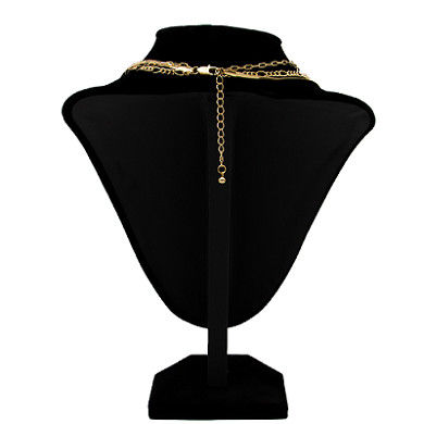 Collana di  Diamond Castle Necklace Carnelian Pendant di modo dell'oro per le donne