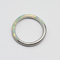 ODM dell'OEM di titanio d'argento dell'anello G23 di Opal Traditional South Indian Nose
