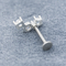 i gioielli perforanti di Labret di colore d'argento di 8mm fissano l'acciaio inossidabile 316